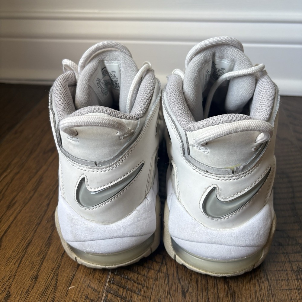 Nike Air More Uptempo GS Size 3,5Phantom Iron Ore White DM1023-001 Sneakers Shoe - Picture 7 of 11
